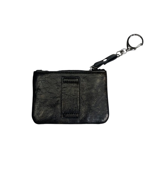 ぽ*ん様 ナンバーナイン レザー ブラック ウォレットチェーン スタッズ付き ぽ*ん様 ナンバーナイン レザー ブラック ウォレットチェーン スタッズ付き