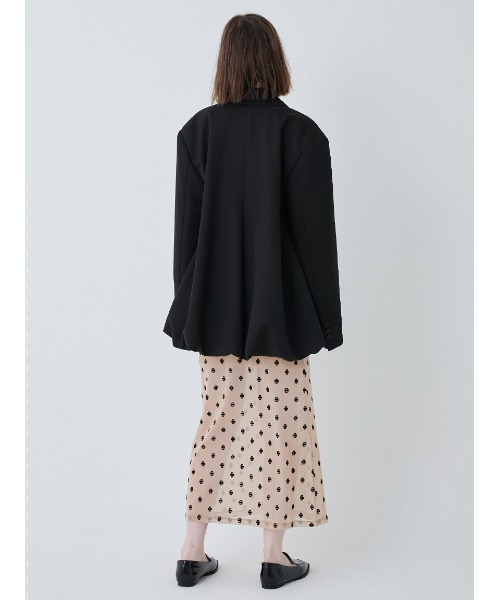 SORIN（ソリン　）の「Wide Balloon Jacket/ワイドバルーンジャケット（テーラードジャケット・レディース・ブラック/グレー・38）」の7枚目の写真