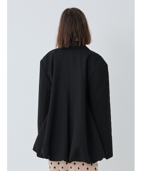 SORIN（ソリン　）の「Wide Balloon Jacket/ワイドバルーンジャケット（テーラードジャケット・レディース・ブラック/グレー・38）」の3枚目の写真