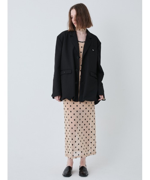 SORIN（ソリン　）の「Wide Balloon Jacket/ワイドバルーンジャケット（テーラードジャケット・レディース・ブラック/グレー・38）」の8枚目の写真