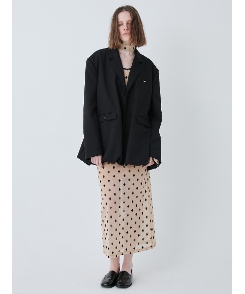 SORIN（ソリン　）の「Wide Balloon Jacket/ワイドバルーンジャケット（テーラードジャケット・レディース・ブラック/グレー・38）」の6枚目の写真