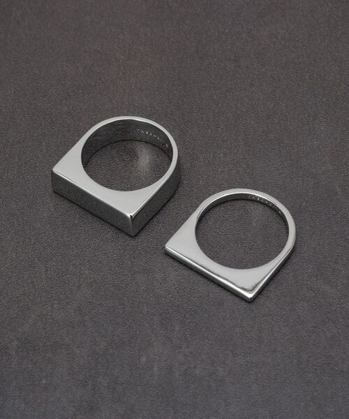 THE SHOP TK （ザ ショップ ティーケー ）の「スクエアセットリング（リング・メンズ・ゴールド/シルバー・00）」の3枚目の写真