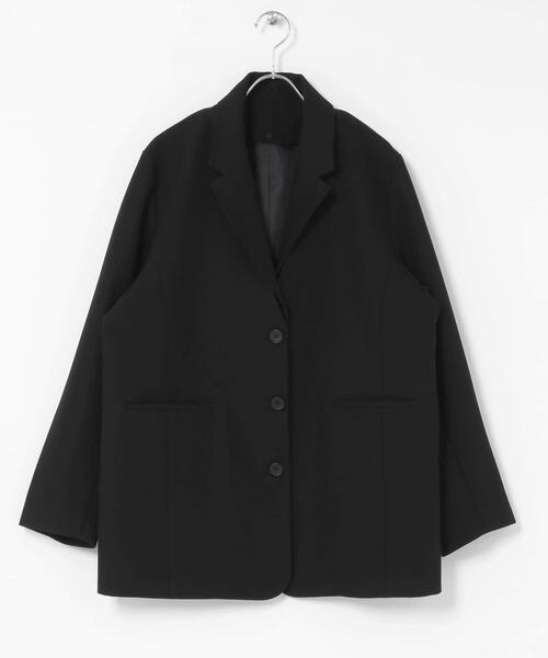 SENSE OF PLACE by URBAN RESEARCH(センスオブプレイスバイアーバンリサーチ)の「2WAYルーズジャケット(その他アウター・レディース・ブラウン/ブラック/チャコールグレー・ONE)」の8枚目の写真