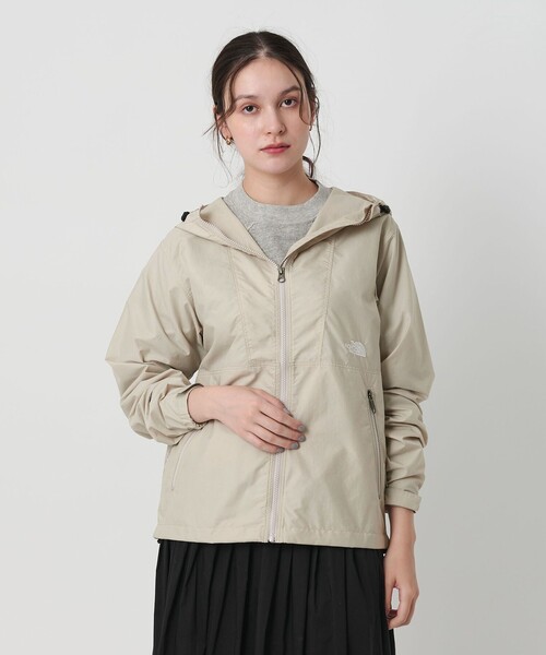 THE NORTH FACE（ザノースフェイス）の「＜THE NORTH FACE＞コンパクトジャケット（その他アウター・レディース・オフホワイト/ブラック・L）」の2枚目の写真
