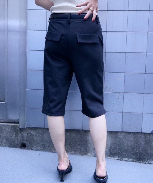 HANNE（アン）の「スリットヘムカプリパンツ（その他パンツ・レディース・グレー/ブラック・SMALL/MEDIUM）」の18枚目の写真