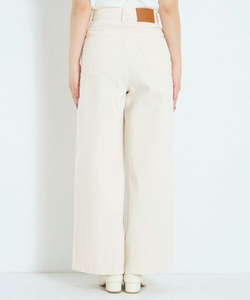 COHINA（コヒナ）の「COHINA DENIM カラーフレアワイド 【低身長・小柄女性】（チノパンツ・レディース・ホワイト/ベージュ・XXS/XXXS/XS-Short/XS-Regular/S-Short/S-Regular/M-Short/M-Regular）」の19枚目の写真