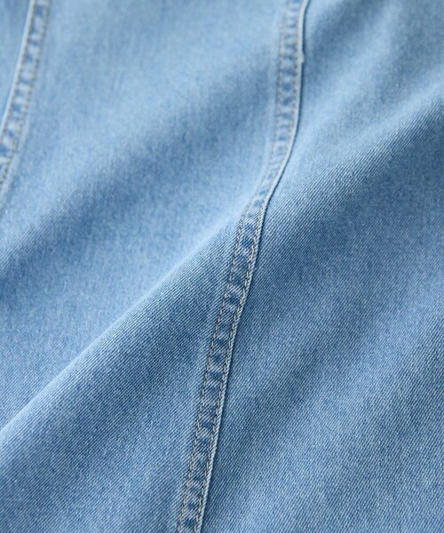 RIVE DROITE（リヴドロワ）の「【ハンサムな印象に】デニムキャミワンピース（ワンピース・レディース・サックスブルー・36/38）」の20枚目の写真