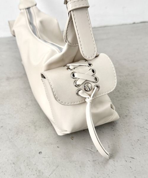 セール】ワンハンドルサイドポケットショルダーバッグ（ショルダー