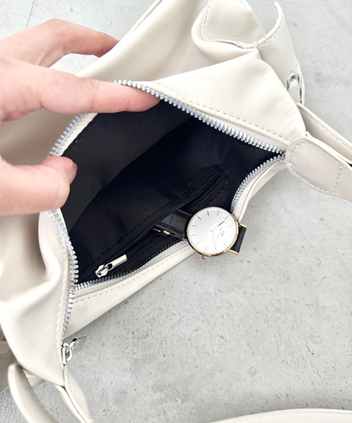 セール】ワンハンドルサイドポケットショルダーバッグ（ショルダー
