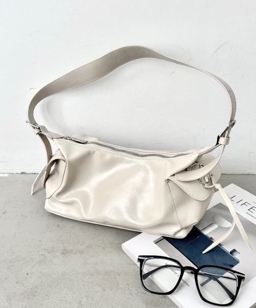 セール】ワンハンドルサイドポケットショルダーバッグ（ショルダー