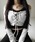 me+em select�i�~�[���Z���N�g�j�́u�y �Q�_�Z�b�g �z���[�X�A�b�v���{���V���[�g�g�b�v�X �{ ���[�X�L���~ SET �^ lace up ribbon short tops + lace cami SET�i�A���T���u���j�v�b�z���C�g