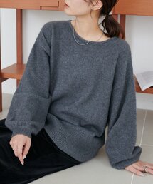 DISCOAT | フォックスブレンドVネックプルオーバー(ニット/セーター)