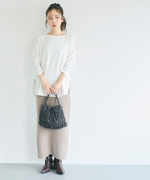 coca（coca）（コカ）の「ラメハンドバッグ（ハンドバッグ・レディース・ライトベージュ/ブラック・ONE SIZE）」の8枚目の写真