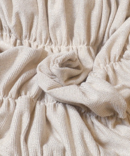 coca（coca）（コカ）の「ラメハンドバッグ（ハンドバッグ・レディース・ライトベージュ/ブラック・ONE SIZE）」の17枚目の写真