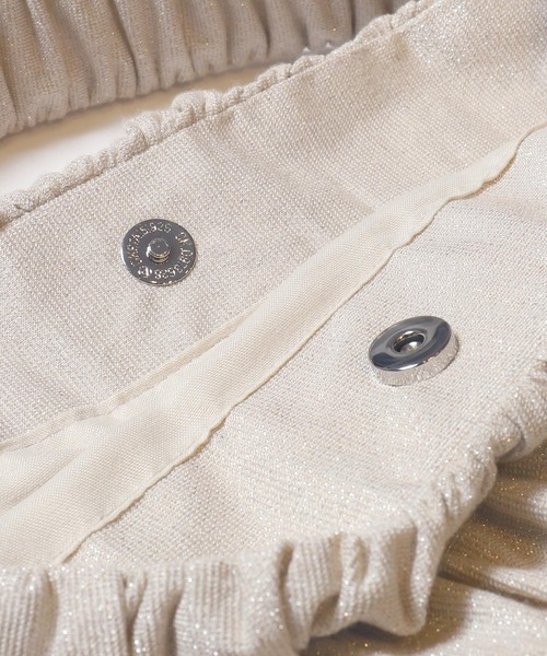 coca（coca）（コカ）の「ラメハンドバッグ（ハンドバッグ・レディース・ライトベージュ/ブラック・ONE SIZE）」の15枚目の写真