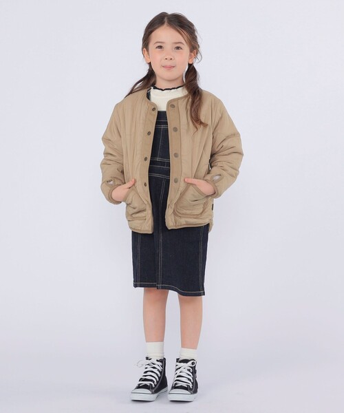 SHIPS(シップス)の「SHIPS KIDS:100~130cm /デニム オーバーオール スカート(スカート・キッズ・ネイビー・100/110/120/130)」の10枚目の写真