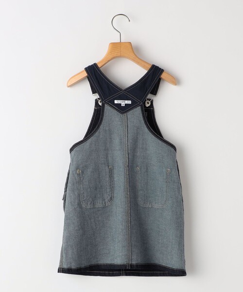 SHIPS(シップス)の「SHIPS KIDS:100~130cm /デニム オーバーオール スカート(スカート・キッズ・ネイビー・100/110/120/130)」の18枚目の写真