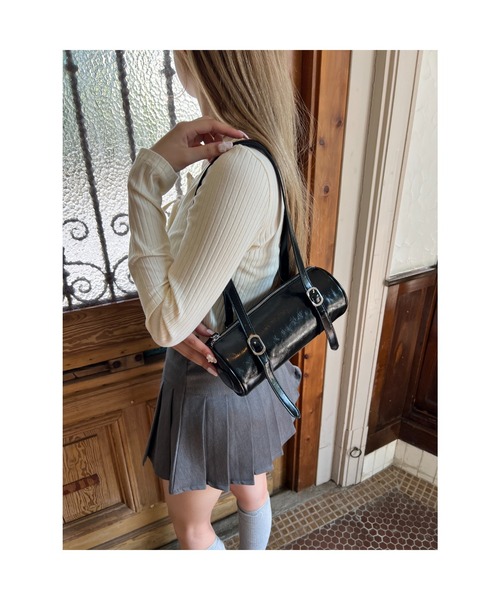 PHILLY(フィリー)の「ラウンドデザインバッグ(ショルダーバッグ・レディース・アイボリー/ブラック・FREE)」の7枚目の写真