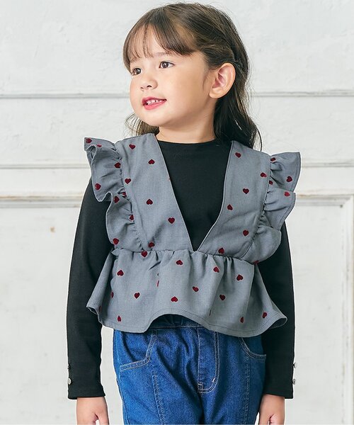 セール】【ジュニア対応】フリルビスチェ&インナー2Pセット（その他