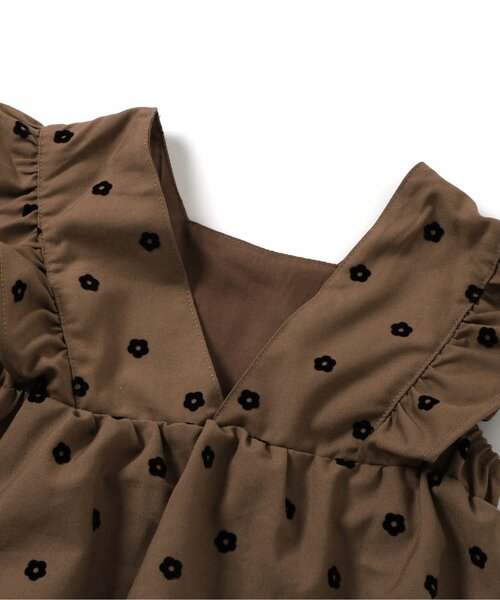 apres les cours（アプレレクール）の「【ジュニア対応】フリルビスチェ&インナー2Pセット（その他トップス・キッズ・ブラック/サックスブルー・80/90/100/110/120/130/140）」の16枚目の写真