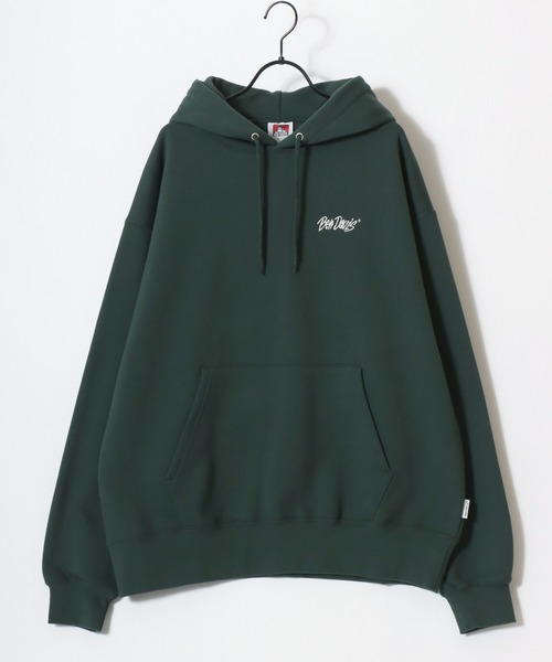 BEN DAVIS(ベンデイビス)の「BEN DAVIS/ベンデイビス HEAVY SWEAT HOODIE/オーバーサイズ 裏起毛 ロゴ ワンポイント刺繍 スウェット パーカー フーディー/レディース メンズ(パーカー・メンズ・アッシュグレー/ダークグリーン/グレイッシュブルー/ブラック/バーガンディー・L/XL/M)」の13枚目の写真
