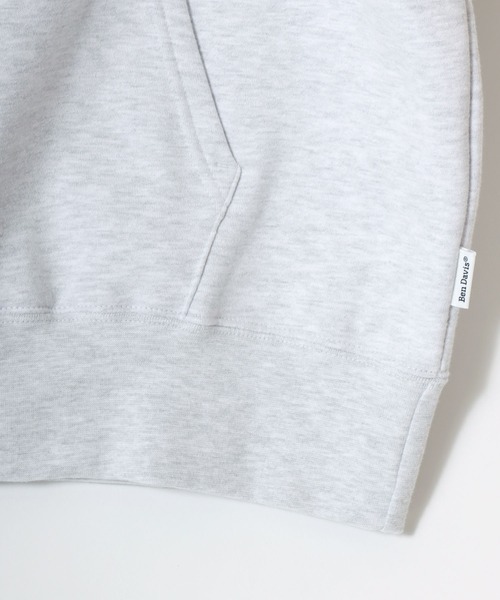 BEN DAVIS(ベンデイビス)の「BEN DAVIS/ベンデイビス HEAVY SWEAT HOODIE/オーバーサイズ 裏起毛 ロゴ ワンポイント刺繍 スウェット パーカー フーディー/レディース メンズ(パーカー・メンズ・アッシュグレー/ダークグリーン/グレイッシュブルー/ブラック/バーガンディー・L/XL/M)」の21枚目の写真