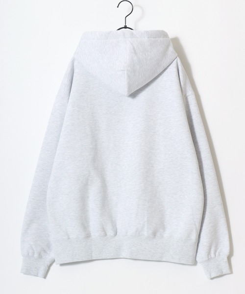 BEN DAVIS(ベンデイビス)の「BEN DAVIS/ベンデイビス HEAVY SWEAT HOODIE/オーバーサイズ 裏起毛 ロゴ ワンポイント刺繍 スウェット パーカー フーディー/レディース メンズ(パーカー・メンズ・アッシュグレー/ダークグリーン/グレイッシュブルー/ブラック/バーガンディー・L/XL/M)」の16枚目の写真
