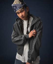 Hub&Spoke（ハブアンドスポーク）の「HUB&SPOKE インサイドアウトZIPフーディー（パーカー）」