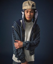 Hub&Spoke（ハブアンドスポーク）の「HUB&SPOKE インサイドアウトZIPフーディー（パーカー）」