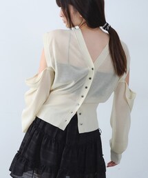 multiway knit cardigan
