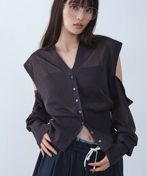 multiway knit cardigan