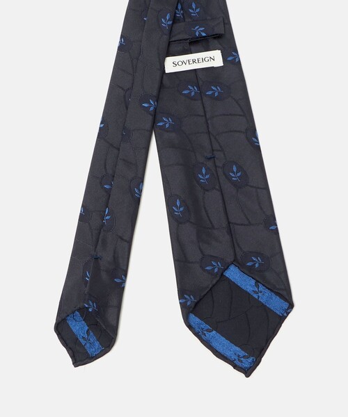 SOVEREIGN（ソブリン）の「＜SOVEREIGN＞ジャガードパターン ネクタイ（ネクタイ・メンズ・ダークグレー/パープル・FREE）」の7枚目の写真