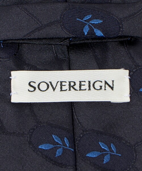 SOVEREIGN（ソブリン）の「＜SOVEREIGN＞ジャガードパターン ネクタイ（ネクタイ・メンズ・ダークグレー/パープル・FREE）」の6枚目の写真