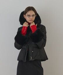 GRACE CONTINENTAL（グレースコンチネンタル）の「エコファーショートダウンジャケット（ダウンジャケット/コート）」