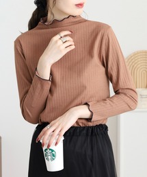 EGLANTINE 前後2way 配色メロウ インナーカットソー
