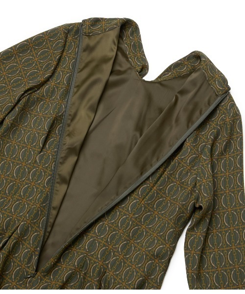 セール】ビットプリント ボウタイワンピース（ワンピース）｜NEWYORKER