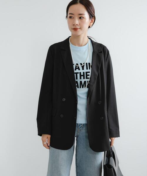 ウール混ダブルブレストジャケット URBAN RESEARCH ITEMS｜『セットアップ対応』ウール混 ダブル