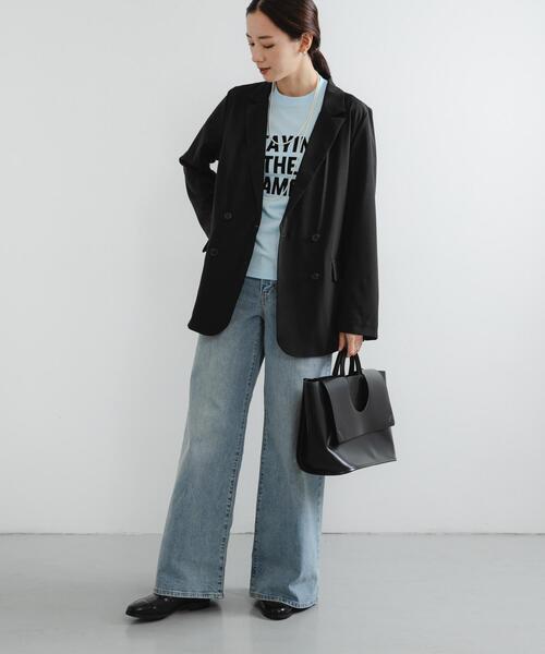 セール】ウール混ダブルブレストジャケット（その他アウター