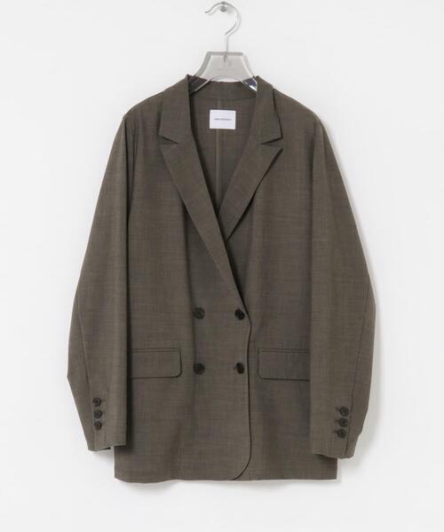ウール混ダブルブレストジャケット URBAN RESEARCH ITEMS｜『セットアップ対応』ウール混 ダブル