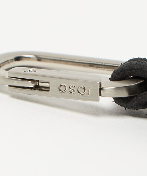 OSOI ロープ キーリング ブラック キーホルダー 「別注」「OSOI」ロープ キーリング BLACK : ZOZOTOWN