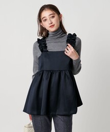 UNITED ARROWS（ユナイテッドアローズ）の「ギャザー サテン キャミソール ‐ウォッシャブル‐（キャミソール）」