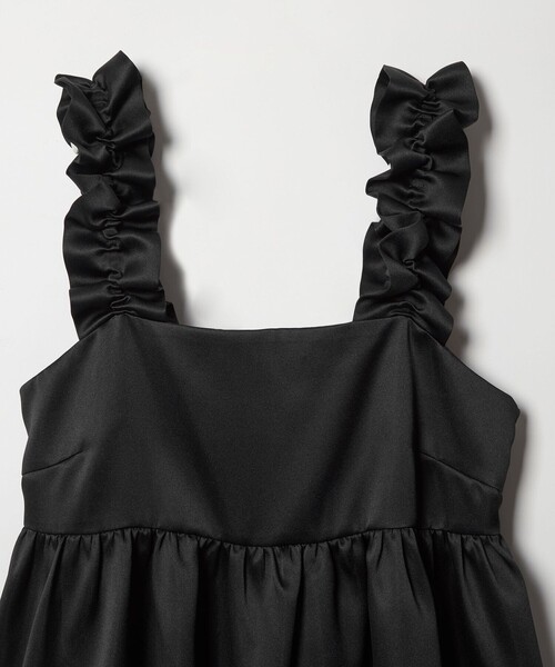 ギャザー サテン キャミソール ‐ウォッシャブル‐（キャミソール