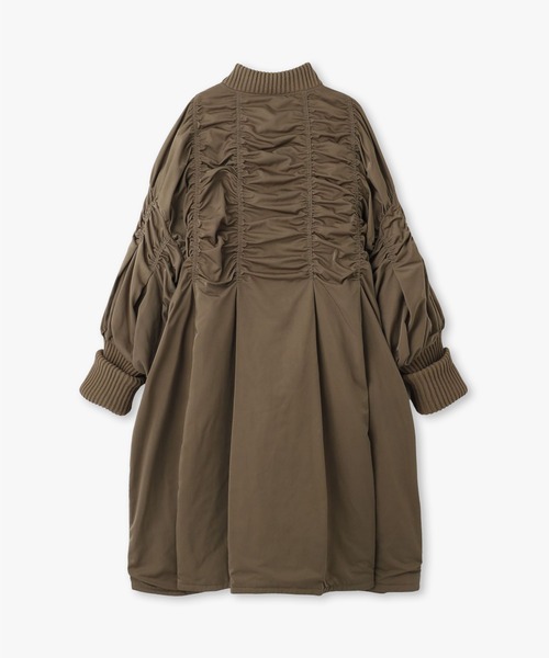 ANNA SUI NYC（アナ スイ エヌ ワイ シー）の「ロングMA-1コート（MA-1・レディース・カーキ/ブラック・FREE）」の21枚目の写真