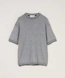 three dots（スリードッツ）の「オーガニックコットン ワッフル Tシャツ（Tシャツ/カットソー）」