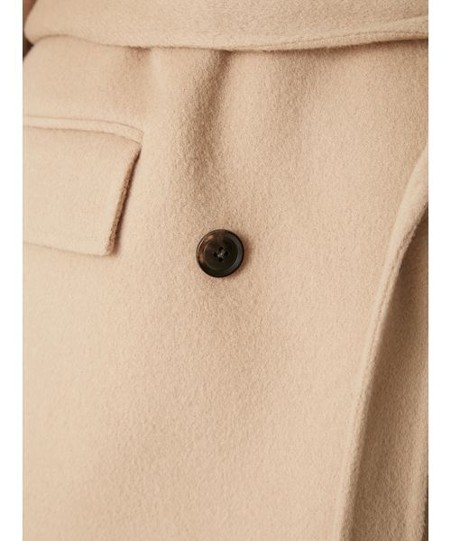 FRAY I.D（フレイアイディー）の「ウールリバーミドルAラインコート