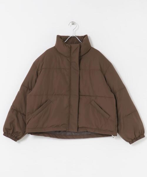 ITEMS URBANRESEARCH(アイテムズ アーバンリサーチ)の「中綿スタンドジャケット(ダウンジャケット/コート・レディース・ブラック/ブラウン/グレー系その他・FREE)」の11枚目の写真