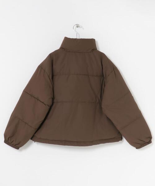 ITEMS URBANRESEARCH(アイテムズ アーバンリサーチ)の「中綿スタンドジャケット(ダウンジャケット/コート・レディース・ブラック/ブラウン/グレー系その他・FREE)」の14枚目の写真