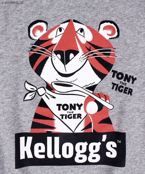 MARKEY'S（マーキーズ）の「【Kellogg's/ケロッグ】別注プリントトレーナー（スウェット・キッズ・杢グレー/ブルー/チャコール・80/90/100/110/120/130/140/150）」の18枚目の写真