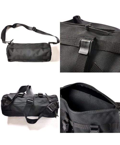 TONE SELECT GOODS(トーンセレクトグッズ)の「Butler Verner Sails(バトラーバーナーセイルズ)ナイロンショルダーバッグ コーデュラマルチユーズロールショルダー【JA-1889】(ショルダーバッグ・メンズ・ネイビー/ブラック・FREE)」の3枚目の写真