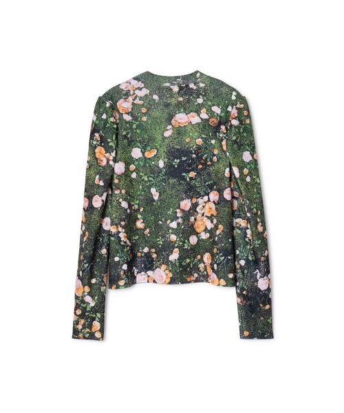 NON TOKYO/ノントーキョー/プリントリブパフスリーブC/S（T